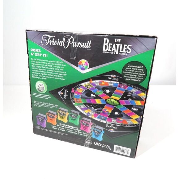 Trivial Pursuit Beatles Collector’s Edition Board Trivia Game - Picture 3 of 3